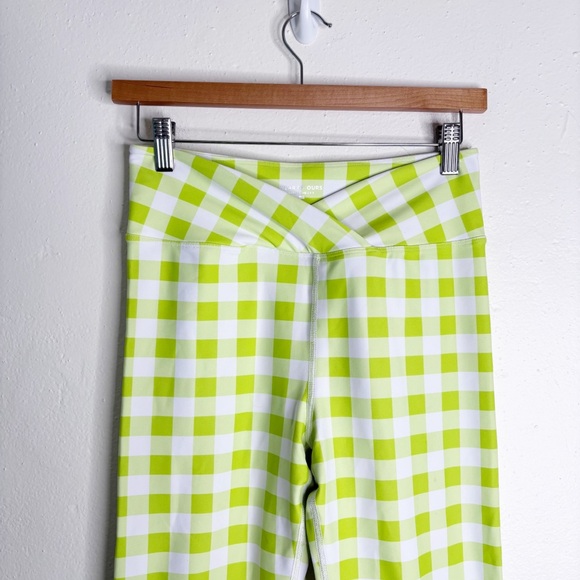 Year of Ours Gingham Veronica Leggings Size M EUC - Picture 4 of 8
